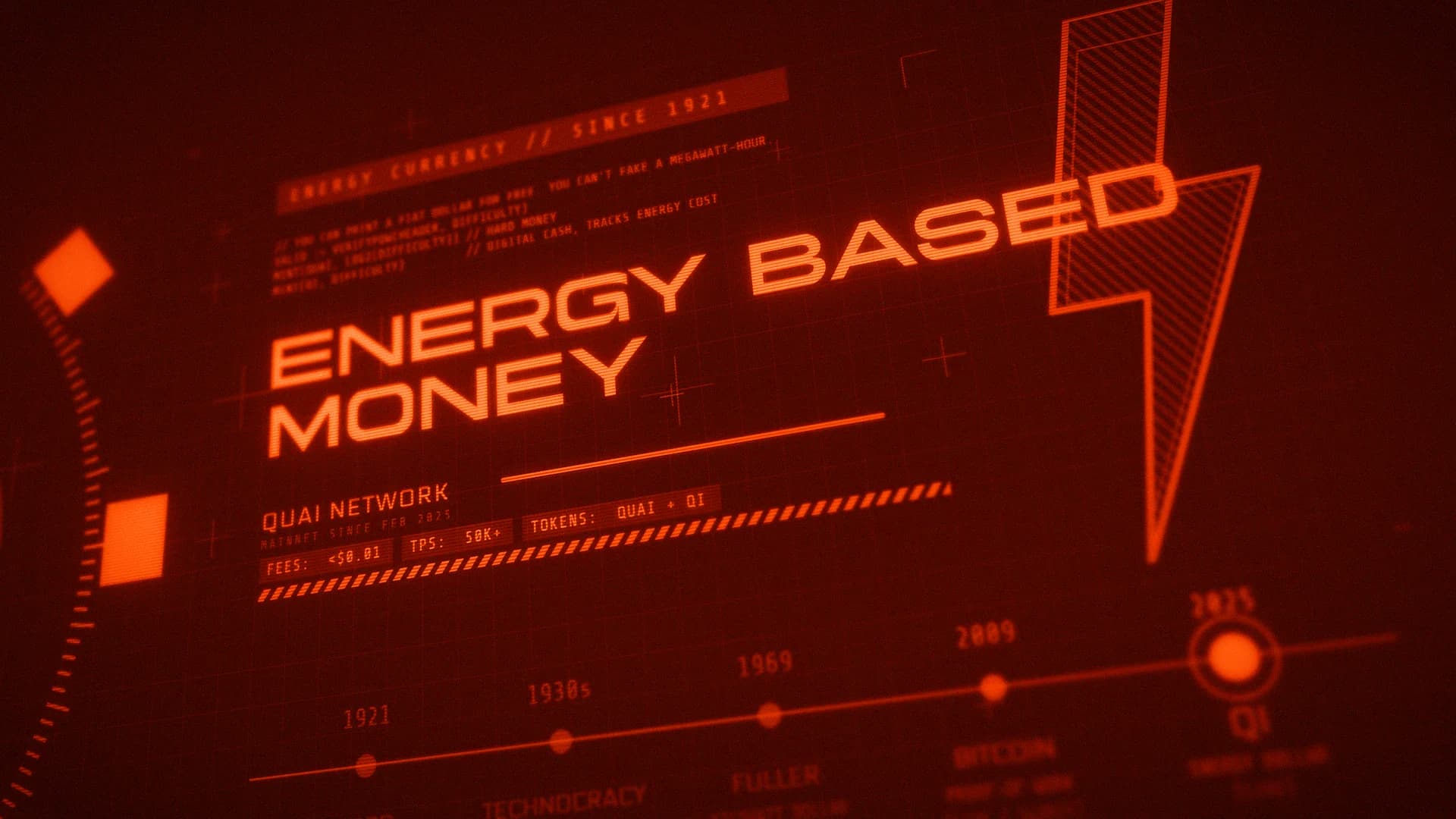 Energy Based Money: Quai Network's Vision for the 21st Century