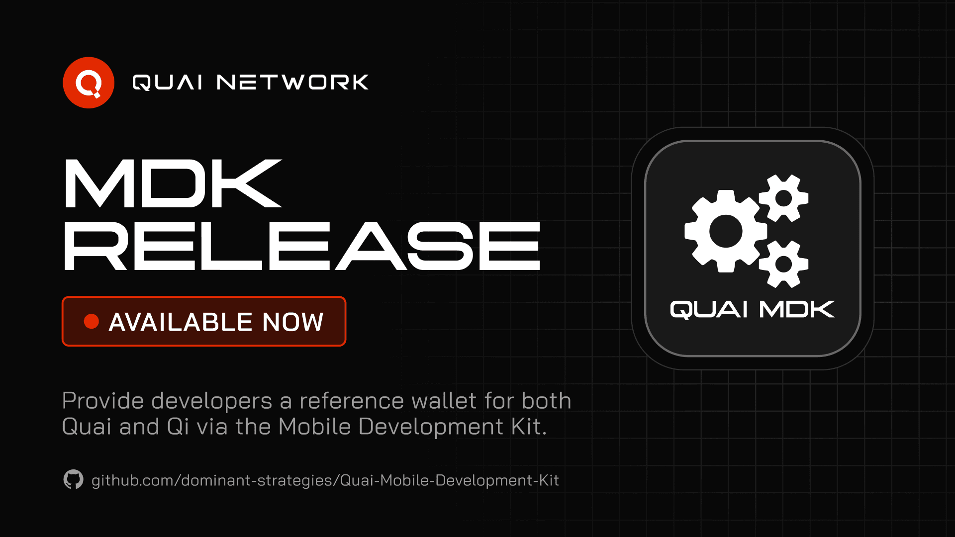 Introducing the Quai Mobile Developer Kit - Beta